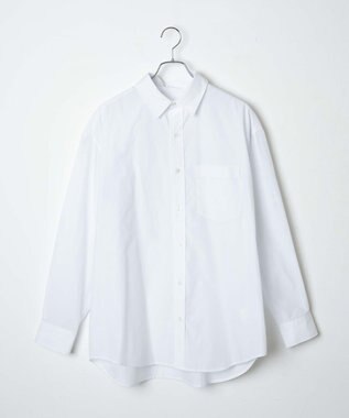 WEGO イージーケアブロードBIGシャツ ホワイト