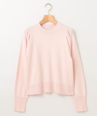 組曲 【WEB限定】ELENAスパンコールバックパール ニット ピンク系