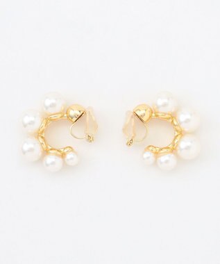 自由区 【カタログ掲載】パールサークル イヤリング