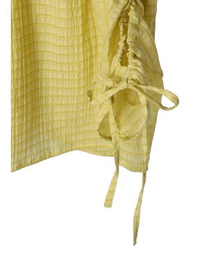 Green Parks ・ＥＬＥＮＣＡＲＥ　ＤＵＥ　バックリボンブラウス Yellow