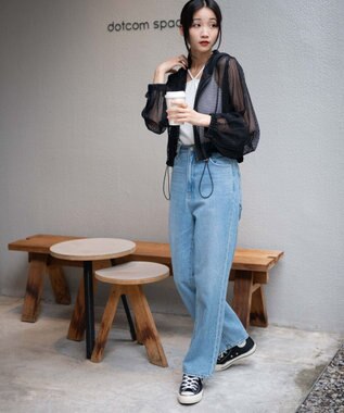 WEGO メッシュパーカー ブラック