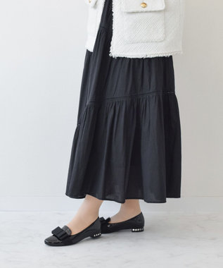 Bridget Birkin 【Bridget Birkin】ガーリーリボンローファー ブラックエナメル