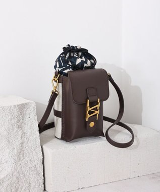 style code 【 500mlのペットボトル収納可能 】マルチボトルバッグ ブラウン