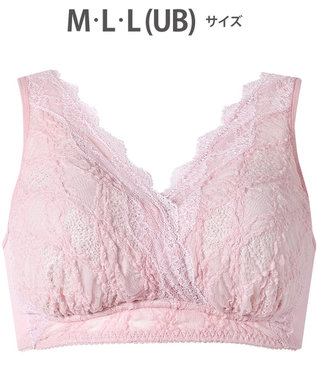 WACOAL 【ナイトアップブラ】 ノンワイヤー ナイトブラ 綿混 就寝時用 3Lまで対応 大きいサイズ レディース BXB168 /ワコール