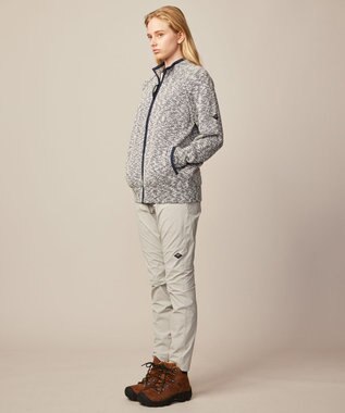 JOSEPH ABBOUD MOUNTAIN 【レディースシルエット・2WAYストレッチ/撥水】コーデュラ クライミング パンツ ライトグレー系