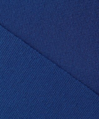 自由区 L 【セットアップ対応・洗える】レーヨンストレッチプルオーバー ニット ブルー