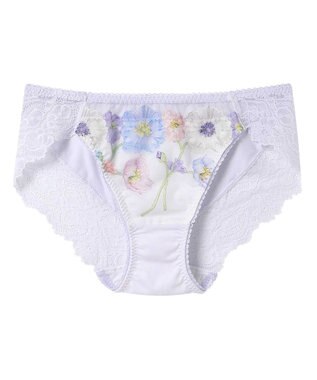 AMPHI ショーツ 【stylist 4U スタイリストフォーユー】 BYJ383とペア アウターにひびきにくい(裾) PYJ183 アンフィ／ワコール ブルー