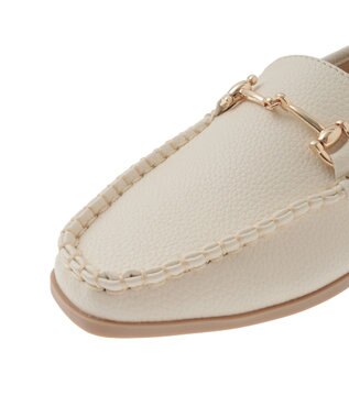 Green Parks ソフトビットローファー Ivory