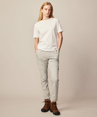 JOSEPH ABBOUD MOUNTAIN 【レディースシルエット・2WAYストレッチ/撥水】コーデュラ クライミング パンツ ライトグレー系