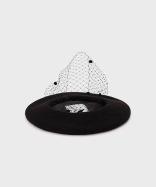 GRACE CONTINENTAL Le Beret Francaisベレー帽 ブラック