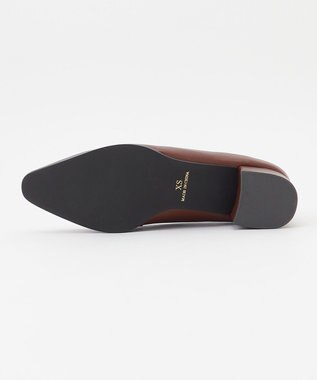 組曲 【22.5cm~24.5cm】バイカラーコンビローファー ダークブラウン系