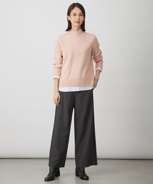 J.PRESS LADIES 【洗える】PINオックス ボタンダウン シャツ ホワイト系