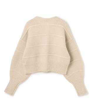 uncrave フィラメントモヘアニット 2WAYカーディガン ベージュ