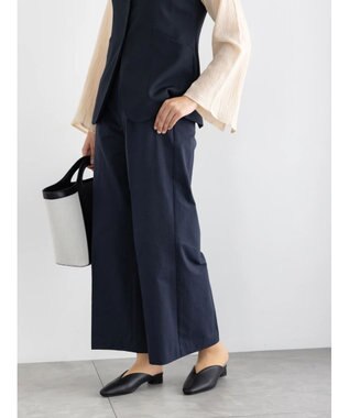 Te chichi 2タックチノパンツ【AOYAMA FASHION ASSOCIATION × Te chichi】 ネイビー