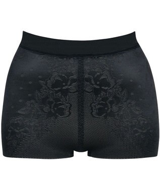 Wing ガードル　【ときはなつパンツ】　夏の汗ムレから解放　ラクにヒップアップ　ショート丈　ウイング／ワコール　KQ2513 ブラック