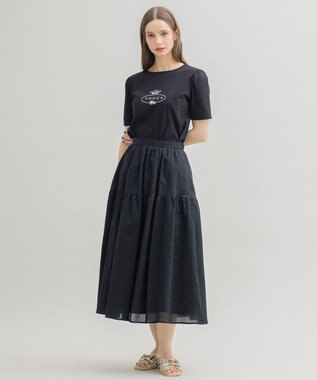 TOCCA 【洗える】BEACH PARASOL スカート ネイビー系