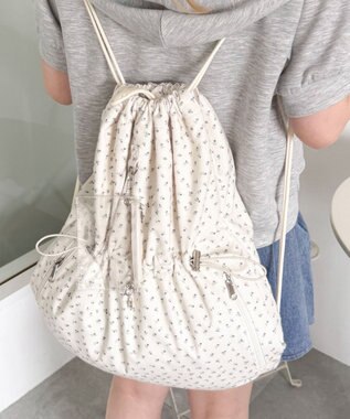 WEGO クリアポーチ付きナップサック