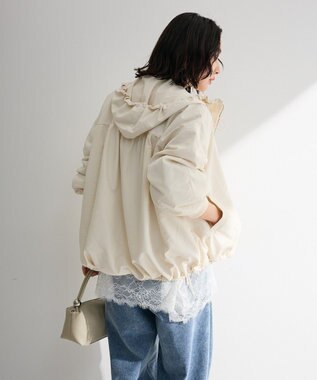 Green Parks 撥水加工フード付ブルゾン Gray