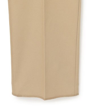 J.PRESS MEN 洗練されたシルエットと機能美【ストレッチ】トリコチン ステムテーパードパンツ ベージュ系