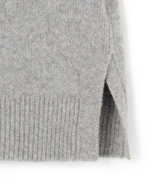 ICB 【先行予約】シャインノットカシミヤブレンド プルオーバーニット ライトグレー