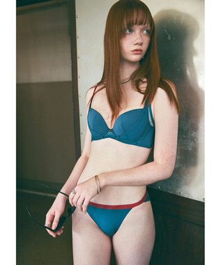 WACOAL WEB限定 ショーツ 【ハグするブラ】 BMM700とペア はきこみ丈あさめ ラクなはきごこち レディース PMM200 /ワコール インディゴブルー