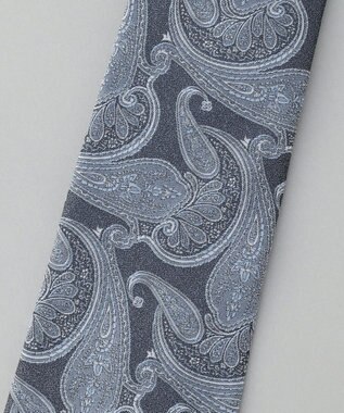 GOTAIRIKU GOTAIRIKU別注【日本製】シルク ネクタイ_ペイズリー柄 サックスブルー系4