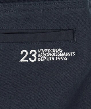 23区GOLF 【MEN】【ストレッチ】サイドライン入りストレートパンツ ネイビー系