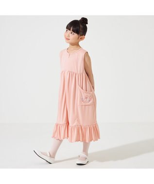 Chacott ジップアップワンピース サーモンピンク