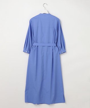 J.PRESS LADIES 【WEB限定】SOFT TC ストレッチ シャツ ワンピース 【WEB限定】ブルー系