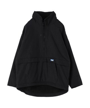 CRAFT STANDARD BOUTIQUE ナイロン×裏フリースアノラックブルゾンＬ／Ｓ Black