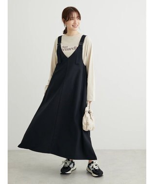 Green Parks ・ＥＬＥＮＣＡＲＥ　ＤＵＥ　Ｖネックジャンスカ Black