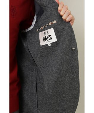 DAKS コットンウールジャケット グレー