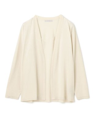 UNFILO MENS アラエルエアリーシアーカーデ アイボリー