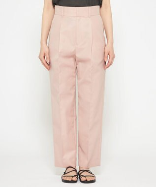 uncrave 【撥水・花粉防止・洗濯機洗い可】クリアツイル テーパードパンツ（uncrave STANDARD） ピンク