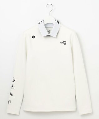 PW CIRCULUS 【WOMEN】裏フリースモックネックT ホワイト系