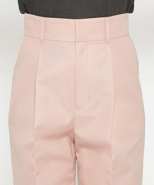 uncrave 【撥水・花粉防止・洗濯機洗い可】クリアツイル テーパードパンツ（uncrave STANDARD） ピンク