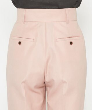uncrave 【撥水・花粉防止・洗濯機洗い可】クリアツイル テーパードパンツ（uncrave STANDARD） ピンク
