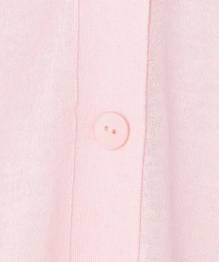 ICB 【先行予約】 リネンブレンドシアー カーディガン ライトピンク