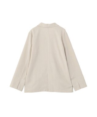 earth music&ecology 【予約】アソート金ボタンジャケット エクリュ