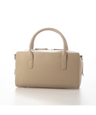 UNBILLION 【テレビ ドラマ着用アイテム】カシュカシュ cachecache / ベルトディテール横長ボストンバッグ オーク