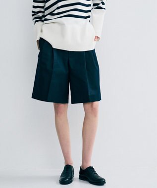 uncrave チノギャバジン ショートトラウザー