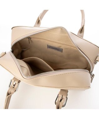 UNBILLION 【テレビ ドラマ着用アイテム】カシュカシュ cachecache / ベルトディテール横長ボストンバッグ オーク