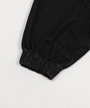 WEGO 【ユニセックス着用ITEM】ファーフードスラッシュデニムブルゾン デニムブラックソノタ