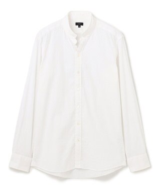 JOSEPH HOMME アロージャガードストレッチ　ウイングカラーシャツ ホワイト系