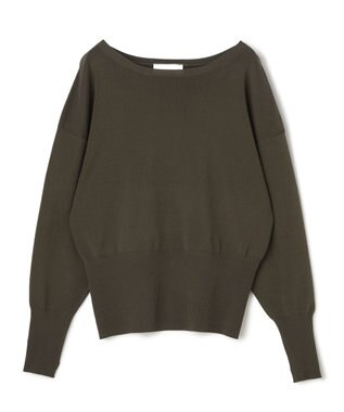 BEIGE， LAURA / ドライタッチ ストレッチニットプルオーバー Black