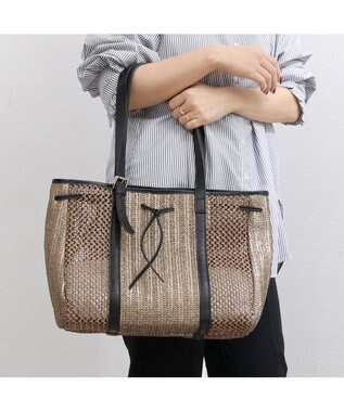 UNBILLION ペルケ perche / 透かしアンダリアシート牛革トート