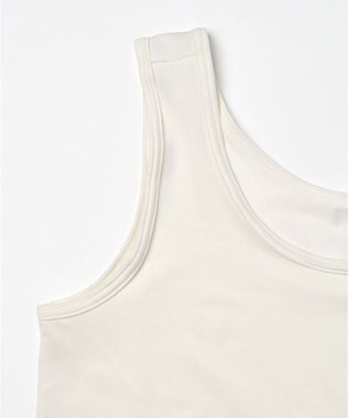 Wing ジュニア タンクトップ Wing Teen ブラストラップのズレ防止 吸汗速乾性(身生地部) インナー RL5535 ウイング／ワコール アイボリー