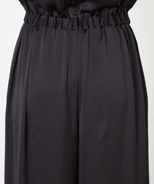 NAVE 【Nave・洗える】ヴィンテージサテン オールインワン ブラック系