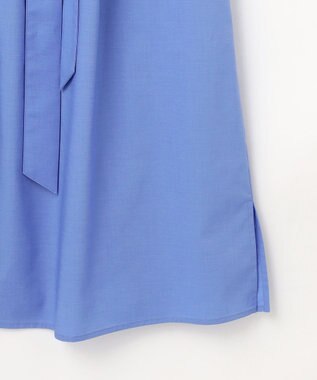 J.PRESS LADIES 【WEB限定】SOFT TC ストレッチ シャツ ワンピース 【WEB限定】ブルー系