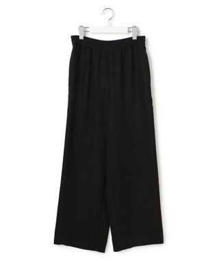 ICB ベルベットライン トラックワイドパンツ ブラック